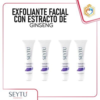 EXFOLIANTE FACIAL CON EXTRACTO DE GINSENG