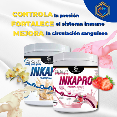 INKAPRO VAINILLA-FRESA POTE