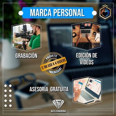 marca personal grabación y asesoría