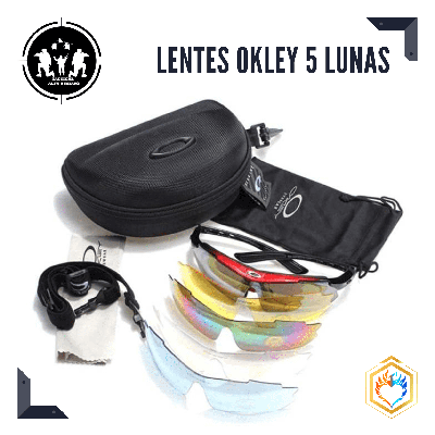 LENTES OKLEY 5 LUNAS