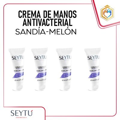 CREMA DE MANOS ANTIBACTERIAL SANDÍA - MELÓN	