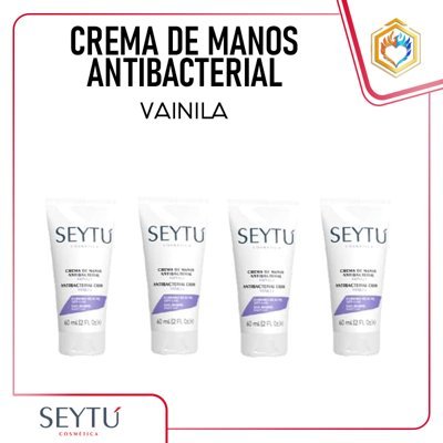 CREMA DE MANOS ANTIBACTERIAL VAINILLA