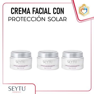 CREMA FACIAL CON PROTECCIÓN SOLAR