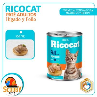 RICOCAT PATE ADULTOS