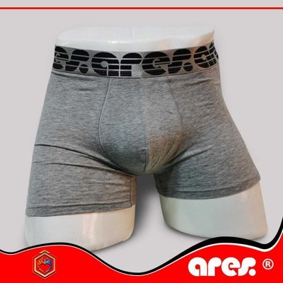 BOXER PREMIUM GRIS MEL PLATA